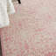 Tapis floral ivoire / rose Yurig-1694856256