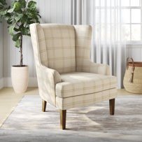 Birch Lane™ Allene 31" Wide Polyester Wingback Chair | Birch Lane