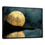«Quiet Bold River In Emerald Gold Harmony I - Forest River Mountains, art mural-986960760-880381805-986960754