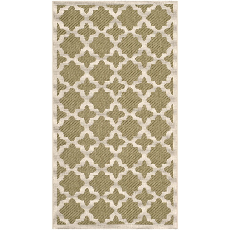 Herefordshire Performance Geometric Indoor/Outdoor Area Rug, Rectangle 2'7" x 5'