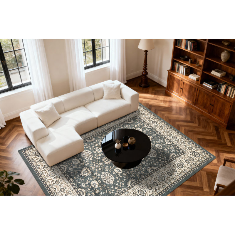 Mishawaka Oriental Indoor Rug, Rectangle 3'3" x 5'3"