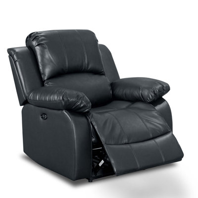 Englewood 98 cm Wide Faux Leather Recliner