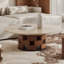 Table basse en travertin de style Wabi-sabi-48583940-48583947