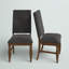 Chaise d'appoint en bois massif Donnellson-41839699