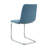 Upholstered Counter Stool with Metal Frame-94413546