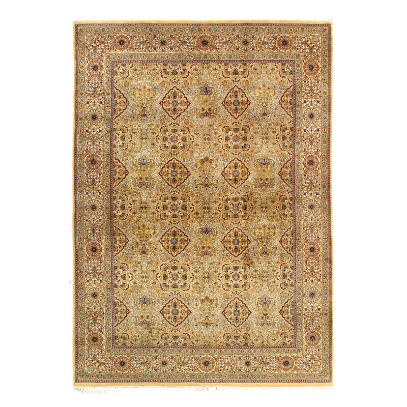Fine Hand Knotted Gresham Design Rug 6'1"X 8'7"