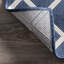 Tapis bleu tissé à la machine Alta-1521784749