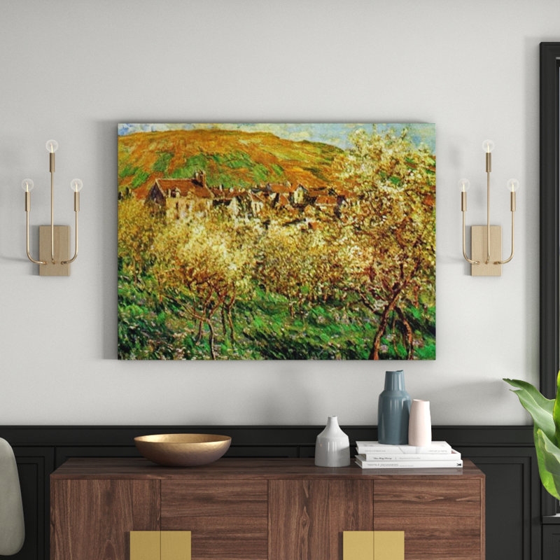 Claude Monet - Wrapped Canvas Painting, 60cm H x 80cm W x 1.8cm D