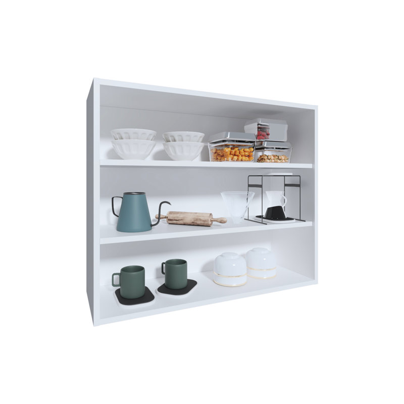 Wall Cabinet 36"X30" White - For Bedroom, Office, Living Room, Garage Spacious, , Modern Design 36" Wide X 30"H Cabinet, Modern, Spacious