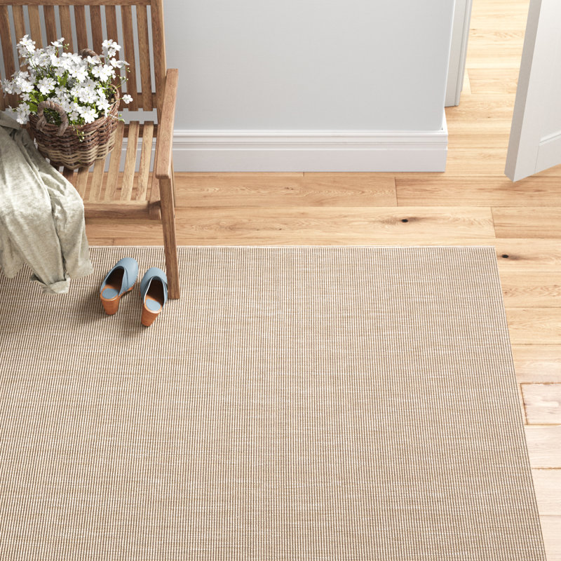 Brierfield Flatweave Beige Rug, Rectangle 140 x 200cm