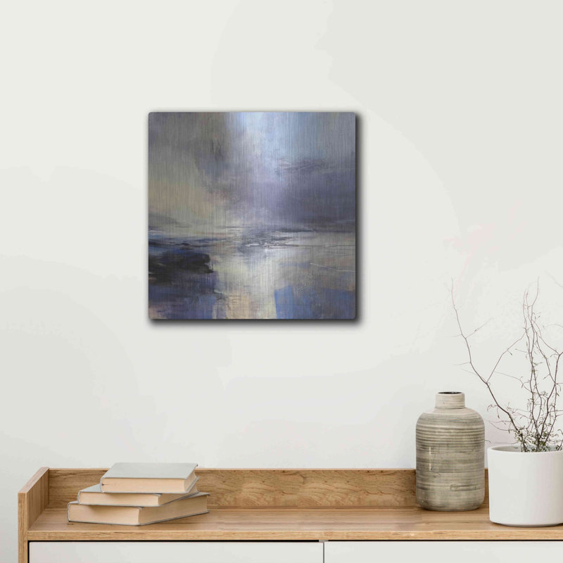 «The Smallest Things» par Andrew Kinmont - reproduction d'art sur métal sans cadre, L 12 po x H 12 po