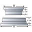 Ensemble de colonne carrée classique en PVC lisse lisse et standard Craftsman-36092396-118197423