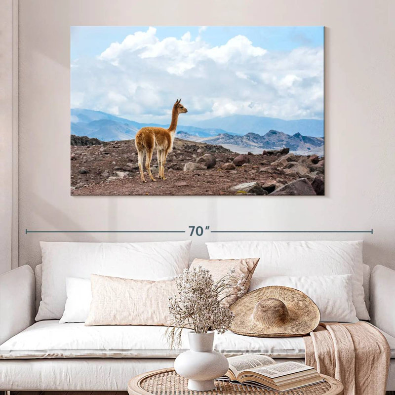 Vicuna, 34" H x 51" W