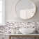 Touche Brick Stacked 11-3/4 In. X 11-3/4 In. Porcelain Mosaic Tile