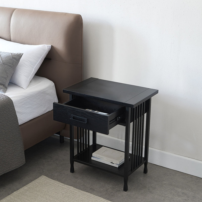 Table d'appoint Ironcraft, Noir mat