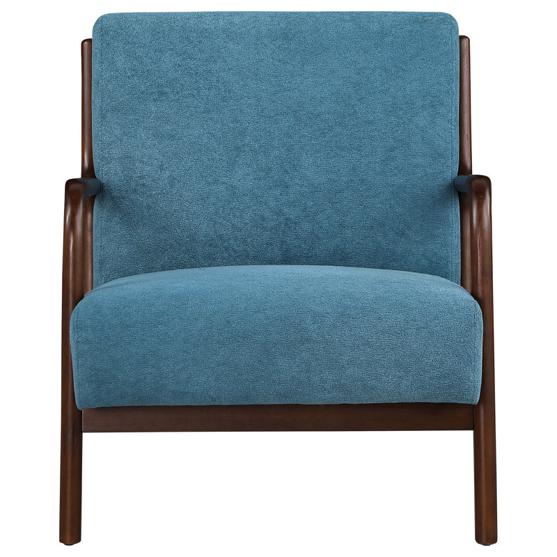 Fauteuil d'appoint Robie, Bleu paon