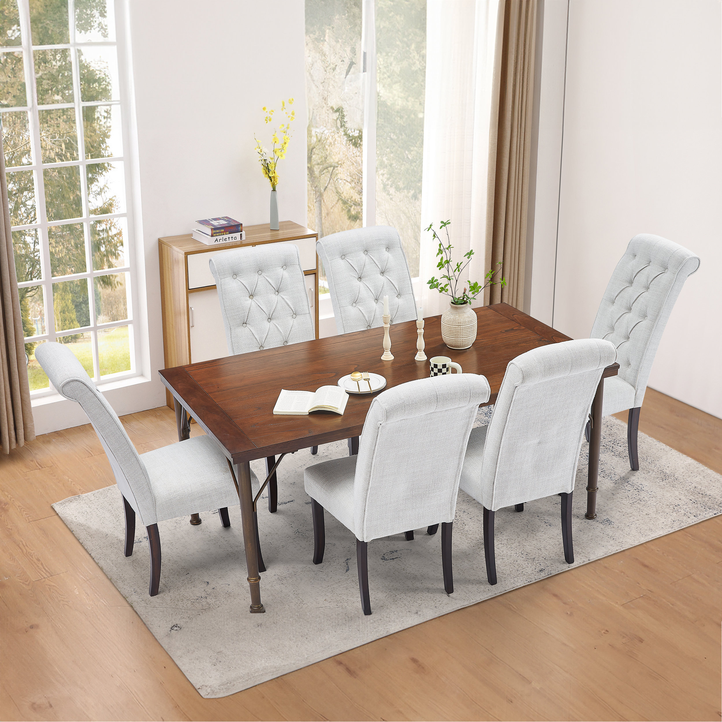 Winston Porter Ormi 70'' L x 38'' W Dining Table Wayfair