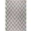 Tapis d'intérieur / extérieur à motif géométrique transitionnel Sofia Holly pour patio Nicole Miller New York