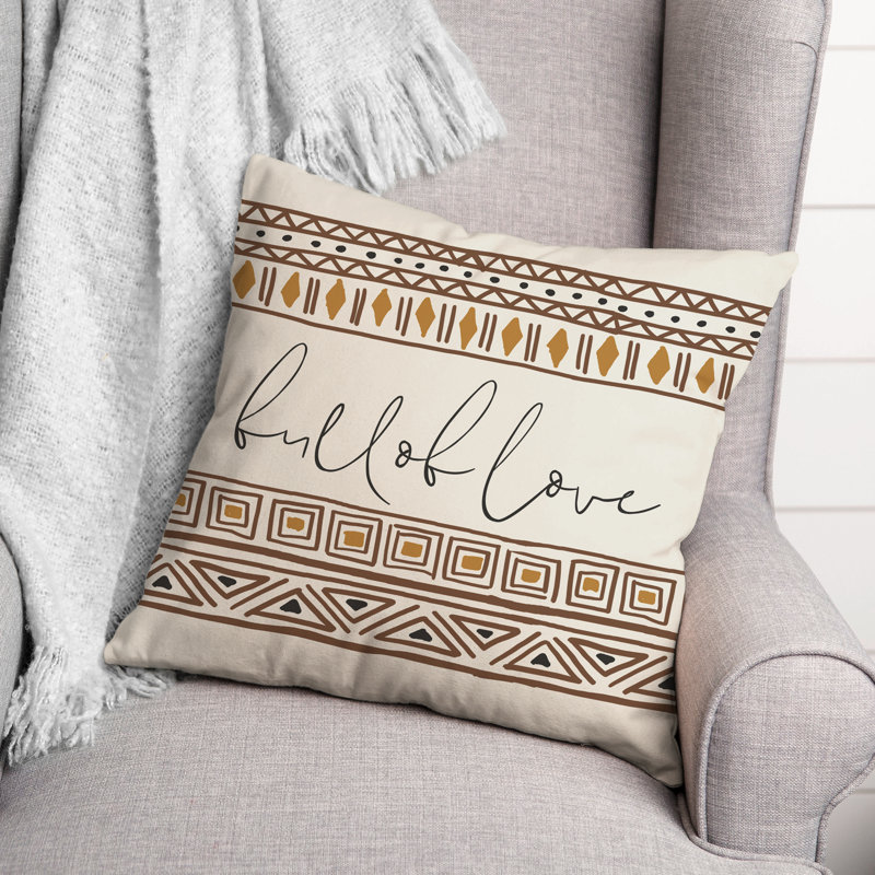  Housse de coussin Tribal