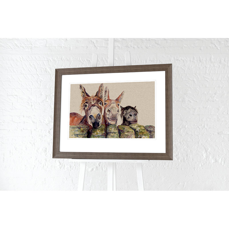 Freckles & Halfpint by Jane Bannon - Single Picture Frame Print