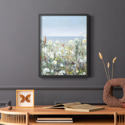 Wild Sea Breeze I Framed Print - Solid Wood