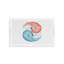 Nautilus Coral Turq Acrylic Rectangle Decorative Tray-121427299