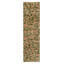 Pasha Wool Floral Area Rug in Green/Black/Red