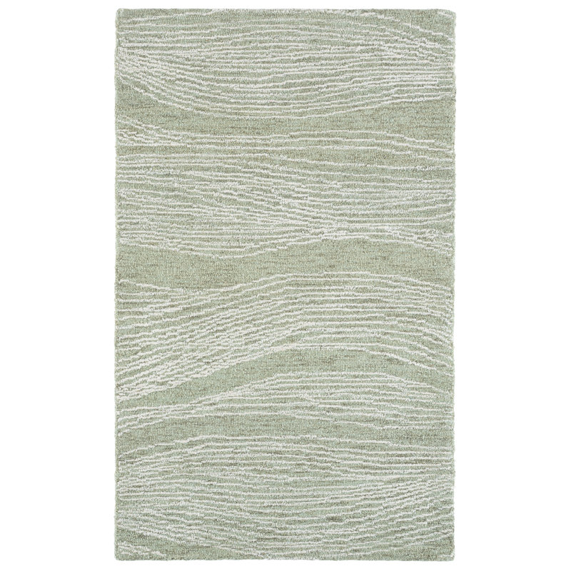 Kentshire Hand Tufted Wool Pile Abstract Rug, Rectangle 3' x 5'