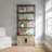 Alex Cabinet and Shelves Bookcase