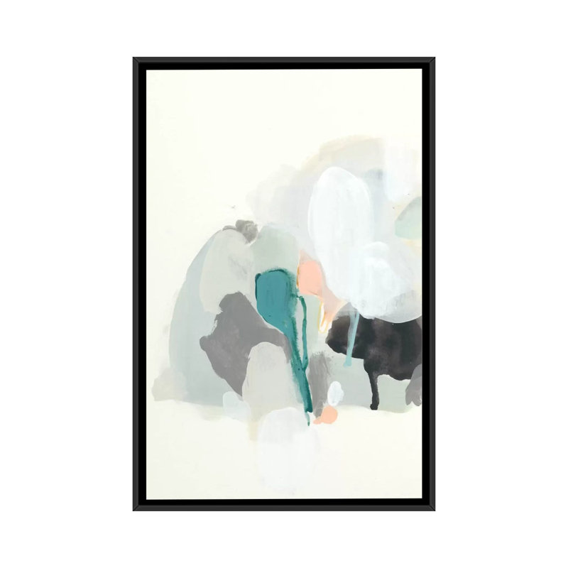 « extraextrapole i », impression sur toile, H 26 po x l 18 po x P 1,5 po, Toile avec cadre noir, Pas de tapis