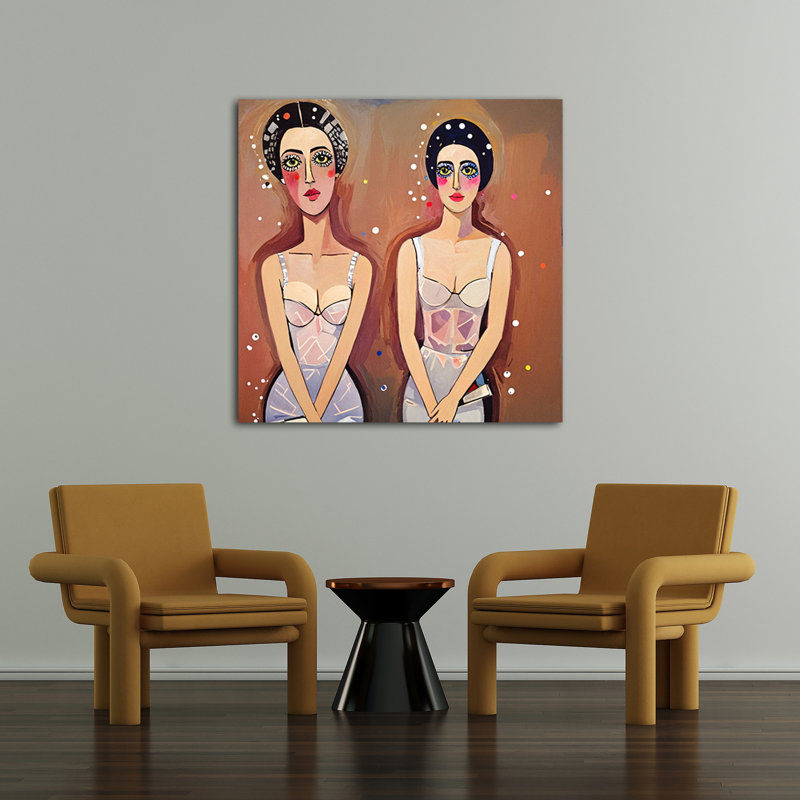 Mirrored Visions I, 42" H x 42" W