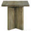 Table de bout carrée en bois massif Mango Brown