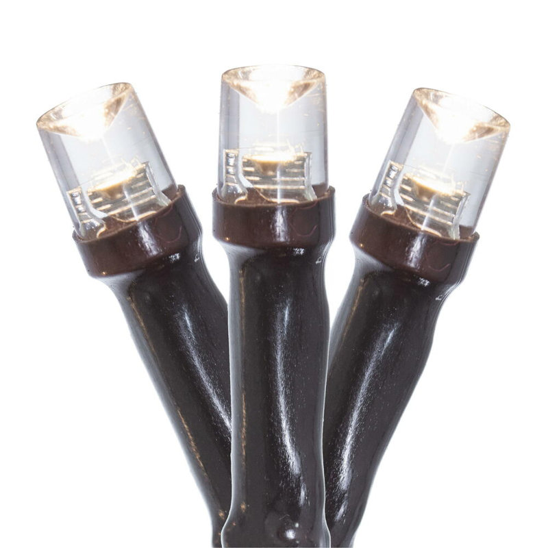 Function Snake Light End Connecting Set with 5mm Wide Angle Warm White, 1" H x 216" W x 2.75" D, 250