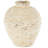 Beniamino Seagrass Handmade Wrapped Pot Cream Decorative Vase