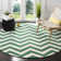 Crumbley Chevron Wool Hand Woven Area Rug
