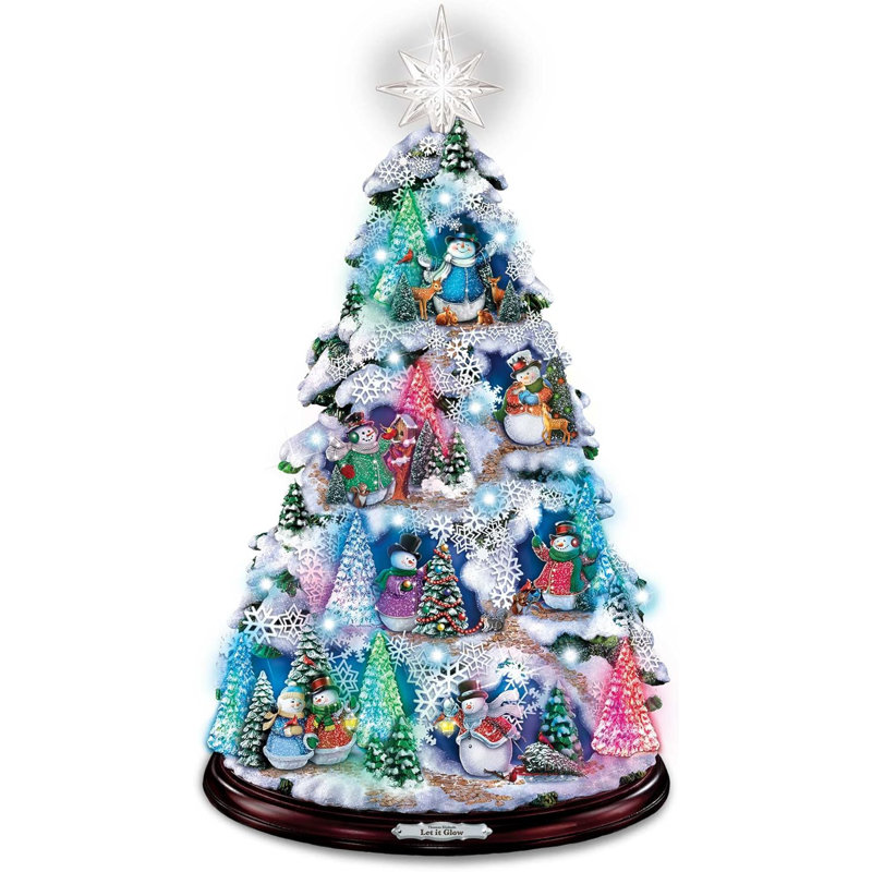 Thomas Kinkade Let It Glow Tree