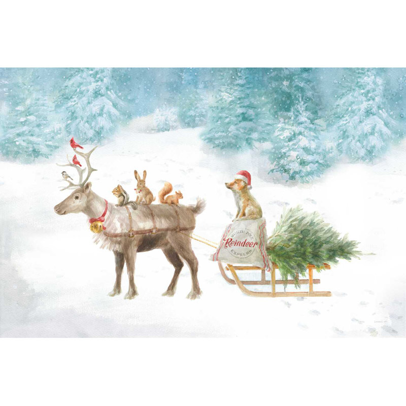 Woodland Celebration I, H 48 po x l 32 po x P 1,25 po