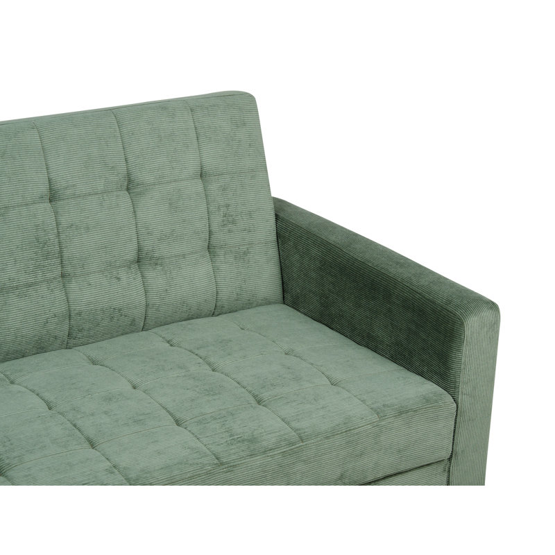 Savante 3 Seater Sofa Bed, Dark Green
