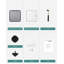 16 Pair Stackable Shoe Storage Cabinet-1109271795