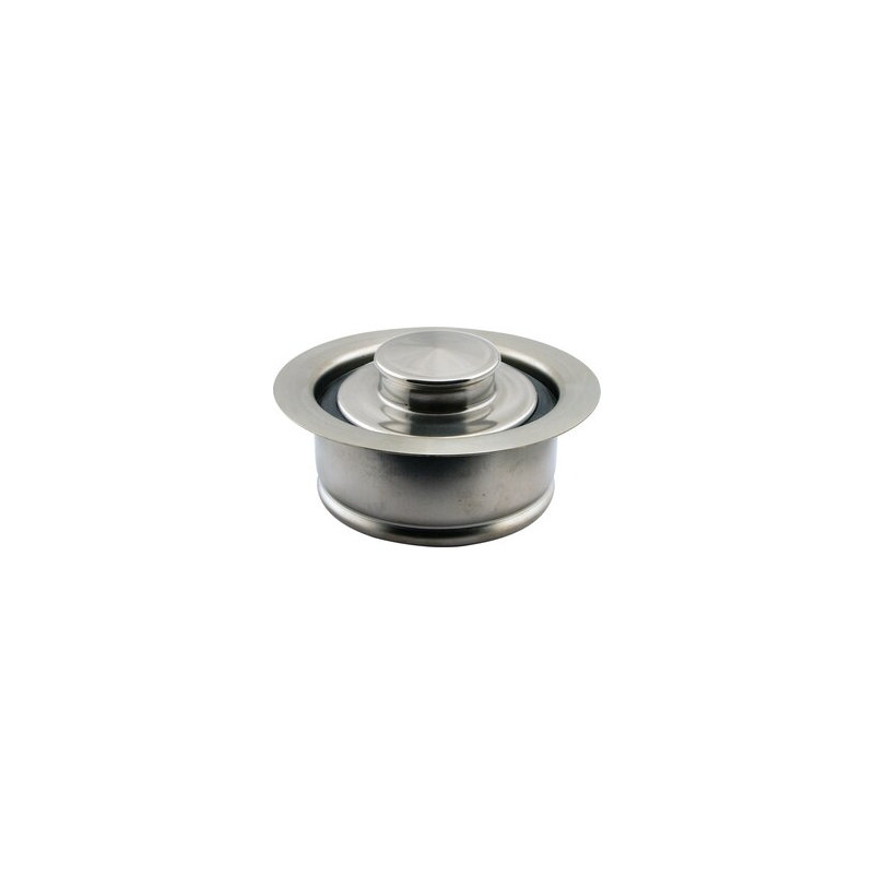 W Drain Stopper, Brushed Nickel