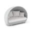Lagoon Twin Metal Daybed with Mattress