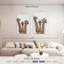 Trio de girafes Brampt Rainbow Splash-108599308