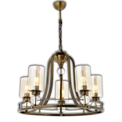 Lustre antique 5 lumières