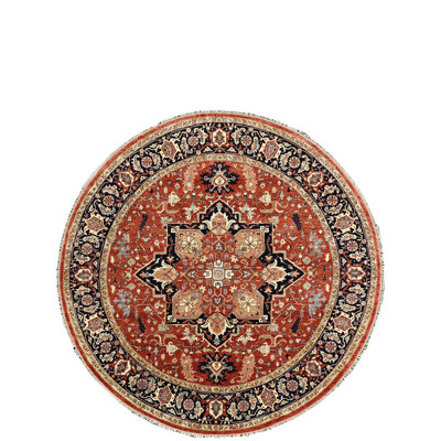 Hand Knotted Wool Oriental Area Rug