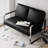 Azita 49'' Faux Leather Loveseat-851378063-840166197