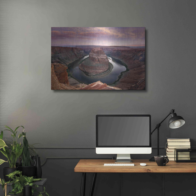 «Horseshoe Bend Dusk» par Mike Jones, H 24 po x l 36 po