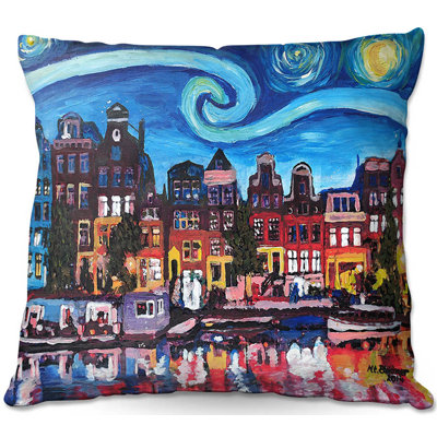 Housse et insert de coussin carré Starry Night Amsterdam Couch