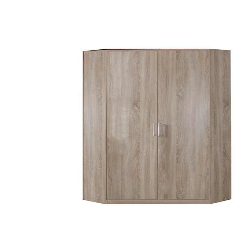 Brazzell 2 Door Manufactured Wood Wardrobe