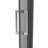 72 In. W X 76 In. H Single Sliding Frameless Shower Door/Enclosure In Chrome Finish With Clear Glass-122790625
