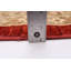 Tapis unique rouge foncé / crème / brun nouvel âge noué à la main 11 pi 9 po x 14 pi 7 po Vinit